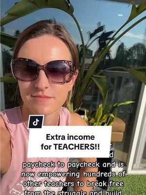 I know the struggle of living paycheck to paycheck as a teacher because I’ve been there. Now I’m helping hundreds of other educators create extra income and take control of their finances—all without giving up what they love most! 🌟 #TeacherSideHustle #BreakTheCycle #ExtraIncomeIdeas #TeachersOfTikTok #FinancialFreedomJourney #MakeMoneyOnline #TeacherLife #SideHustleTips #EducatorsUnite #WorkFromAnywhere 💬 Drop INFO in the comments, and I’ll show you how to get started! 