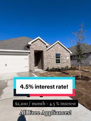 📍JOSEPHINE TX  $2200 /month - 4.5% interest 🎉 ZERO Closing Costs + 4.5% Interest Rates! 🎉 PLUS, buyers receive a FREE Move-In Package loaded with: ✅ Stainless Steel Fridge ✅ Washer/Dryer Set ✅ Blinds for your home ✅ Wi-Fi Garage Door Opener ✅ Full Gutters 📅 Let’s schedule a tour today! DM me for more details. #TexasRealEstate #TexasLiving #movingtotexas #TexasLuxuryHomes #TexasHomeTour #TexasHomebuyers #TexasProperty #HouseHuntingTexas #RealEstate #DreamHome #HouseTour #RealEstateTips #FirstTimeHomeBuyer #LuxuryHomes #PropertyInvestment #TikTokRealEstate #DallasRealEstate #DFWRealEstate #DallasRealtor #DallasHomes #DallasLiving #DallasLuxuryHomes #dfwrealtor #DallasNewHomes #MovingToDallas #HomeForSale #HouseHunting #RealtorLife #RealEstateAgent #DiscoverDallas 