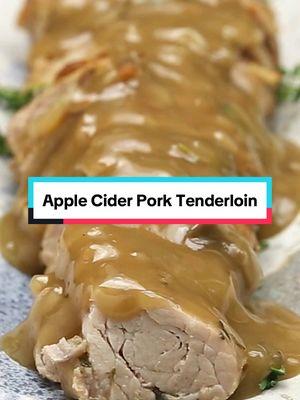 This Smothered Pork Tenderloin in Apple Cider Gravy is the best meaty main dish for dinner. It’s special enough for an intimate dinner party but also makes a quick and cozy weeknight meal!🍽️🍏 Visit the link in my bio and search “Smothered Pork Tenderloin in Apple Cider Gravy” for the full recipe! #blogger #foodblogger #food #easymeals #EasyRecipe #rochester #newyorkblogger #rochesterblogger #hotmess #porktenderloin #applecidergravy #DinnerIdeas #porkrecipes 