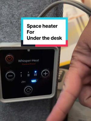 Foldable electric space heater #spaceheater @Whisper Heat #radiantheat #officegadgets #deskaccessories #personalheater #heat #wintermusthaves #tiktokshopjumpstart #giftguide #ttsdelightnow #toptierjanuary #tiktokshoploveatfirstfind 