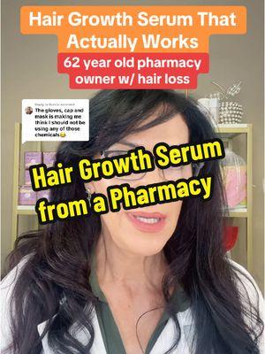 Replying to @Rom hair growth serum that actually works from a licensed pharmacy #hairgrowth  #hairgrowthserum 