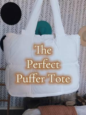 This puffer tote bag is EVERYTHING—style, space, and so cozy chic! Perfect for running errands, gym days, or just leveling up your look. 👜✨ #BagGoals #Obsessed   #PufferBag #ToteBagGoals #PufferTote #OOTDInspo #EverydayStyle #TikTokFashion #TrendyAccessories #StylishAndPractical #FashionMustHave