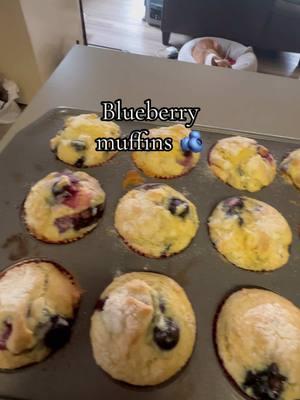 ITS BLUEBERRY MUFFIN TIME #blueberry #blueberrymuffins #baking #bakingtok #blueberrytiktok #muffins 