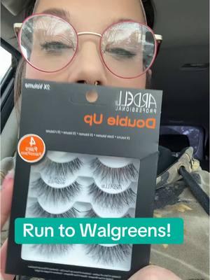 Literally $1.89! Goooo ladies! Runnn #fyp #foryou #foryoupage #ardellprofessional #lashes #lashgirlies #inshock #makeupgirlies #rundontwalk #walgreens 