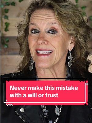 The WORST thing you can do with a will and trust. ❌👆🏼#moneytips #wealth #wealthy #rich #richlife #millionaire #millionairelifestyle #will #trust #trusts #moneymindset #moneymotivated #generationalwealth