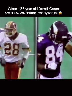 Randy Moss Vs Darrell Green 🔥#fyp #nfl #randymoss #mossed #darrellgreen #vikings #minnesotavikings #skolvikings #washingtonredskins #washingtoncommanders #commanders #redskins #nflfootball #nflhighlights #nfltiktok #nfledits #nfledit #wrvsdb #wrvscb 