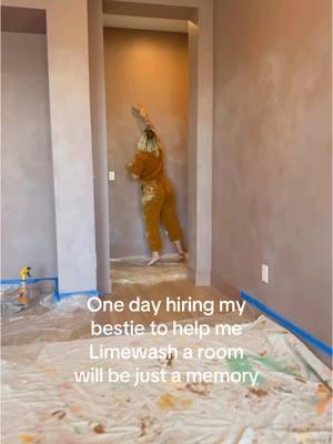 No one tell her I’m being sweet  #limewash #DIY #homedecor #adhome 