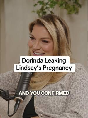 #LindsayHubbard shares what happened with Dorinda leaking her pregnancy 👀 Listen to the whole conversation on #NotSkinnyButNotFat 🎧 #dorindamedley #pregnancyannouncement #podcastclips 