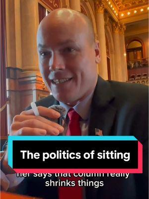 Iowa Rep. JD Scholten sits us down and tells about the politics of where people sit.  @ZachOrenSmith #Iowa #IowaNews #IowaLife 