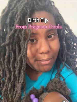 And tell them before birth. Bc there may be a reason you can not.  #pregnant #doula #pregnantdoula #corddelayed #cordclamping #doulatip #blackdoula 