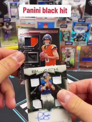 Nix eine out of Panini black 👏 Live today with more, jump in. #poshsports #poshsportsbreaks #fyp #fy #tiktokshopfinds #TikTokShop #nfl #sportscards #livebreaks 