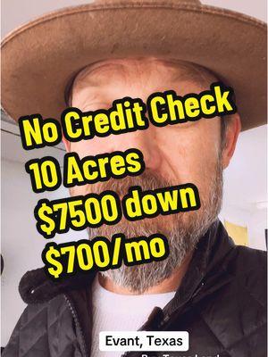 10 acres for sale with no credit check at the link in my Bio #roostervance #texasland #landforsale #buytexasland #homestead #homesteading 