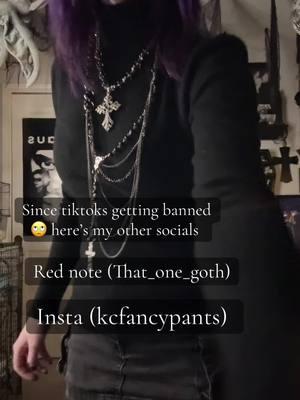 I have no idea how red note works  I will miss yall 💔💔 #gothic #gothgirl #purplehair #depechemode #peoplearepeople #depechemodeforever #rednote #tiktokban #insta #gothic 