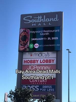 Part 2 will be up shortly! #southland #southlandmall #abandoned #creepy #asmr #walkthrough #mall #dyingmall #closing #eastbay #shopping #Vlog #bayarea #california #mallculture #trending #sad #fyp