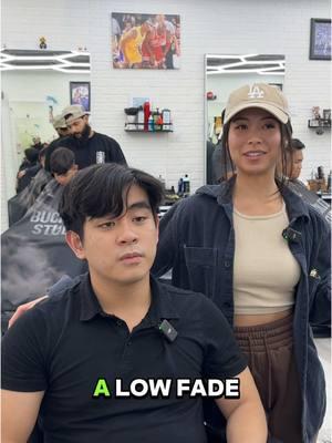 Combover with Low Taper Fade done by @tiffany dang at Buckets Studio in Witchita Kansas. Book with her for a slick transformation like this! Styled with the Forte Series Pomade💈 #femalebarber #asianbarber #vietbarber #hair #haircut #taper #lowtaper #midtaper #asianhair #straighthair #combover #forte #forteseries #pomade