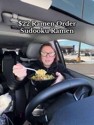 RAMEN-SAN is superior 🤩 #ramn #spicymiso #spicymisoramen #sudookuramen #naperville 