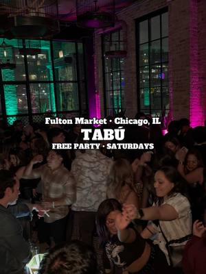 A FREE party in this economy?! Say no more! Tabu Saturdays are calling 🎉🔥 See you there! Free ticket link in bio 🎟️ #Chicago #Latinos #Reggaeton #BrazilianFunk #FreeParty