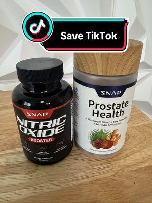 Save TikTok so it doesn’t get banned Sunday #tiktokban #nitricoxide #prostatehealth #snapsupplements #menshealth #menover40 