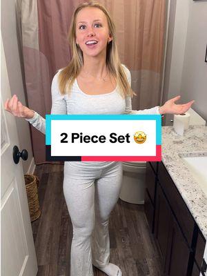 My fav fit of hers 🤩 #2pcset #womensclothing #OOTD #outfit #fit #2pieceset #2piece #2piecesets #2pcsets #2pcs #clothes #comfy #loungewear #viralvideo #trending #fyp #foryoupage #tiktokmademebuyit #tiktokshopfinds   #TikTokShop   #starcreatorcompetition  #tiktokshopcreatorpicks