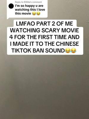 Replying to @RINNa LMFAOOOO I CANT MAN FR 😂😂😂😂#fypシ゚viral #scarymovies #fyp #reaction #scarymovie4 