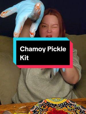 chamoy pickle kit #chamoypickle #chamoy #chamoypicklekit #pickles #picklekit #pickleasmr #candyreview #candyasmr #asmr 