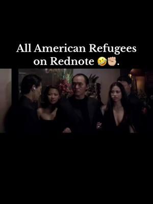 All American Refugees on Rednote 🤣✊🏼🫶🏼. I am so proud of us 🥲. #tiktokrefugee #rednote #lol #littleredbook #manifestedit #tiktokban 