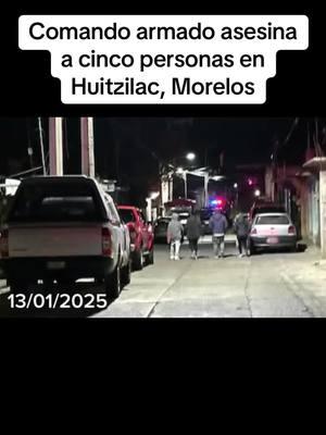 Comando armado asesina a cinco personas en Huitzilac, Morelos #morelos 