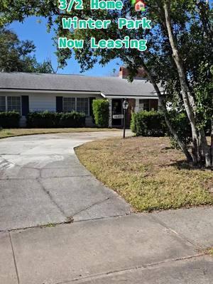 Well maintained 3/2 home 🏡 Near Winter Park High! Now leasing $2740/mo *Reach out to me for application info Listed by David Drawdy at Keller Williams at the Parks #luxchereehomes #rental #orlando #relocate   #buy #sell #rent #miami #california #newyork #winterpark 