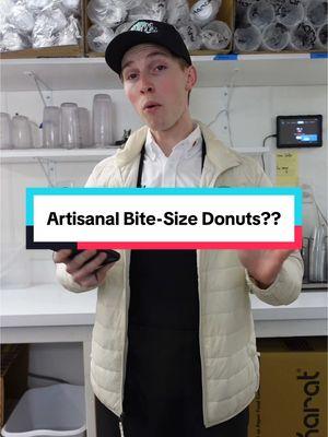 Idk Artisanal Micro Donuts has a nice ring to it!😅 We make our donuts from scratch with our own recipes we’ve developed. I want an effective way to get that across to our customers! Any ideas?? #janzinsvlogs #chillzdelights #customerservice #positivity #icecreamshop #supportsmallbusiness #supportsmallbusiness #customerinteractions #brainstorming #icecream #donuts 