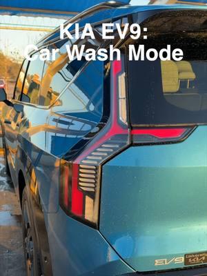 Kia EV9 Car Wash Mode: Step-by-Step Guide! 🚙 ✨ It's pretty easy, but a couple extra steps a normal gas car might not have.  Additionally, I wish there was a dedicated "Car Wash Mode" like on my Tesla, but these few steps are easy to do.  #kia #kiaev9 #carwashmode @kiausa