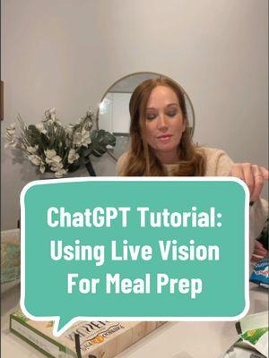 Written prompts are so 2024. The new ChatGPT Live Vision and Advanced Voice Mode have completely changed how we interact with AI. Still typing in prompts from the internet or haven’t tried ChatGPT yet? You’re missing out.  I’ve used ChatGPT Vision to scan my freezer and create a custom meal plan, build custom workouts by showing it my gym equipment, and even set up a nightly interactive journaling routine.  It’s like having a ridiculously smart bestie who makes life easier—if you use it the right way. Sadly, most people (about 90%) use ChatGPT incorrectly because of all the misinformation out there. Poorly structured prompts can hurt your brand or business, and it’s hard to know who’s legit. I’m an actual prompt engineer and AI expert and so many people have asked me to teach them. That’s why I created a ChatGPT Mini-Masterclass launching tomorrow! (It will be in my profile 🔗 tomo! In under 2 hours, I’ll show you how to use ChatGPT (the RIGHT way!) to save time, grow your business, and hack your life. And you need ZERO tech skills. I promise.  #chatgpttips #chatgpttutorial #chatgpthack #chatgptprompts #chatgpt4  #chatgptforcreators #momhack  #chatgpt