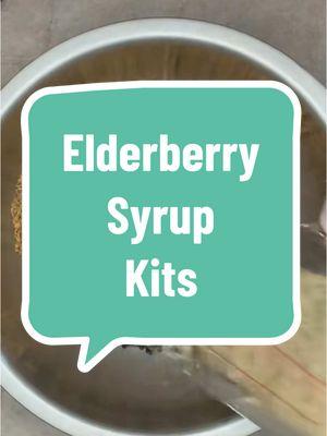 Elderberry Syrup Kits are available! I always keep a pack in my pantry so that all I have to do is toss in water (and honey if you like). No one wants to leave the house when they’re sick. #livingearthherbology #herbalism #herbalist #herbalremedy #herbalapothecary 