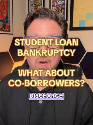 Student loan bankruptcy cases often involve co-borrowers #studentloanlawyer #bankruptcylawyer #bankruptcy #moneywiselaw 