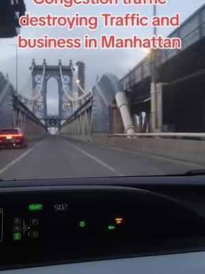 this is how traffic looks like after congestion pricing week number two going from Brooklyn to Manhattan #nyc #newyork #congestionpricing 