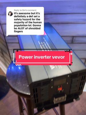 Replying to @Dm #vevorpowerinverter #powerinverter #5000watts #homestead #homesteading #vevor #vevortools #vevorttshop #powerinverters #solarpanel #solarpowered #solarpowerbank #solarsetup #solarpanels #solarhomesystem #batterypowered #solarbattery #prepper #preppers #preppertok #preppersoftiktok #offgrid #offgridlife #offgridliving #offgridhomestead #offgridpower #greenpower 