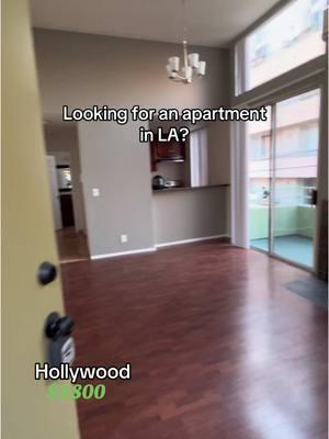 Who’s looking for a new apartment? #hoffmanbrothersrealty #apartmenttour #losangeles #california #virtualtour #fyp #apartmenthunting #la #rentalproperty #hollywood #newapartment #balcony #naturallight 