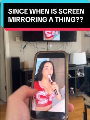 Replying to @Tony Persons apparently I’ve been living under a rock bc I’m just now finding out how to screen share my phone to the tv #phonemirroring #screenmirrorring #screenshare #streaming #phoneaccessories #phonehacks 