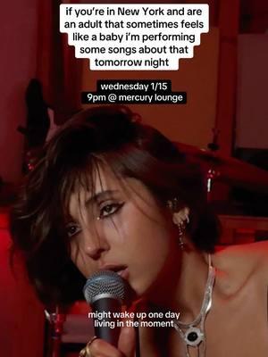 new yawwwkkk i’m singing this and new ones tomorrow!!! 🥺 #livemusic #newyork #mercurylounge #singing 