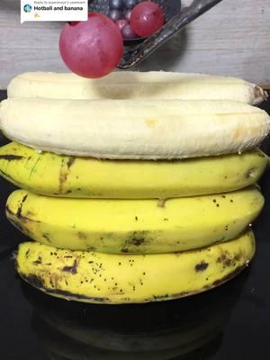 Replying to @experience Hotball experiment and banana 🍌 #asmr #tiktok #fypシ゚viral #tiktok #science #rhcb #usa🇺🇸 #usa_tiktok #banana 