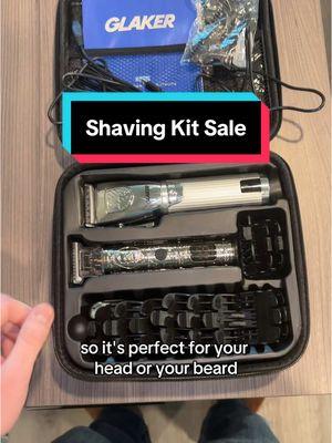 Glaker Shaving Kit for real my favorite purchase#shaving #electricrazor #facerazor #shavingkit #glaker #glakerclippers 