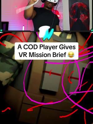 COD Player Tries VR 😂 #vr #fypツ #vrfunnymoments #vrgame #vrgaming 