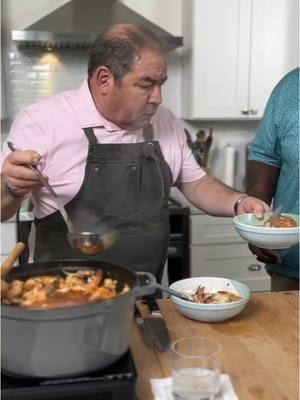 Chuck challenged me to Cioppino. I got this, I think.  Tune in to my new @YouTube channel to see what @Chuck M thinks. Link in profile. OfficialEmeril on YouTube. #BAM 💥