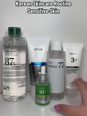 Korean Skincare Routine💚✨ @Anua Store US  #anua #anuaceramidecream #anuacleansingwater #anuacleanser #anuatoner #anuaazelaicacidserum #kbeauty #glassskin #glassskinroutine #redness #sensitiveskin #irritatedskin #koreantoner #koreanserum #koreancleanser #koreanskincareforbeginners #skincaretutorial #acne #doublecleansing #koreanmoisturizer #anuacleansingoil 