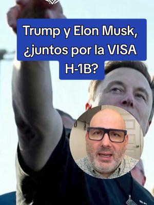 🌍 ¿Qué está pasando con las visas H-1B? Las visas H-1B son clave para profesionales extranjeros que buscan crecer en EE. UU. y aportar al desarrollo tecnológico. Elon Musk ha salido en defensa de este programa, resaltando que es esencial para mantener a EE. UU. a la vanguardia global. Pero el debate sigue, y muchos se preguntan: ¿habrá cambios que afecten mi futuro o el de mi familia?   💼 Si dependes de esta visa o tienes dudas sobre tu estatus migratorio, ¡no te quedes sin información! Estamos aquí para ayudarte a comprender cómo estas políticas pueden impactarte.   📲 Contáctanos hoy para una consulta personalizada.   #VisasH1B #InmigracionEEUU #AsesoriaMigratoria #SueñoAmericano #LatinosEnEEUU #Profesionales #ElonMusk #donaldtrump 