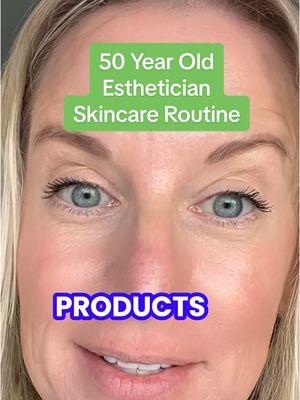 I am a 50-year-old aesthetician and I think the majority of people are using way too many products. A good skin care routine does not need to be complicated nor does it need to have a ton of products. #skincareroutine #skincareroutinetips #over40skincare #over50 ##antiagingskincare##skintok##antiagingtips##antiaging