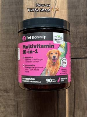 Treats that do more than taste good! 🐾 Multivitamin Chews = total dog health in one bite. #DogParents #PetHonesty #PetHonesty #multivitamin #dogmultivitamin #newyearnewaura 