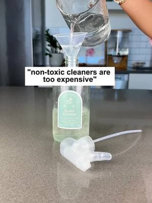 Not if you’re a DIY girlie 👀 Get all the details in my ebook: Non-toxic Cleaning Hacks Link in bio 💚 #nontoxiccleaning #diycleaninghacks #hormonesafe #Sustainability #nontoxicliving #cleaningwindows #dusting #mopping 