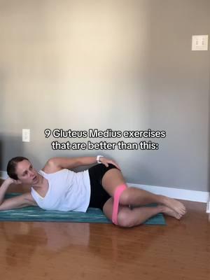 Having a strong gluteus medius is important for runner but often not strengthened correctly. Try these other exercises besides clamshells for a strong gluteus medius #runningtips #gluteusmedius #runtok #runnersstrength #bostonmarathon #londonmarathon #runtokcommunity #marathontraining #runstrong #gluteusmediusexercises 