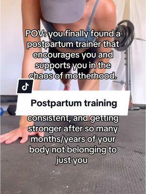 Postpartum is a different season of life and requires a different approach. If you’re ready to get strong this year, stay consistent and actually see results without hating your body into submission, I’m your girl. Apply for 1:1 postpartum training or check out my return to fitness program!  #postpartumbody #postpartumrecovery #postpartumjourney #postpartumweightloss #postpartummom #postpartumworkout #vibrantmamawellness 