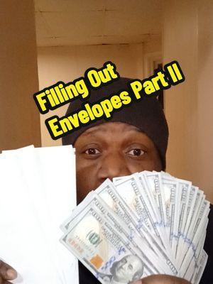 Filling Out Envelopes Part II #creatorsearchinsights #fillingoutenvelopes #cash #envelopes #4grand 